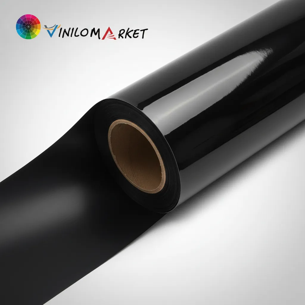 Vinilos Adhesivos De Corte Negro Brillante 61 Cms X 5 Mts-4