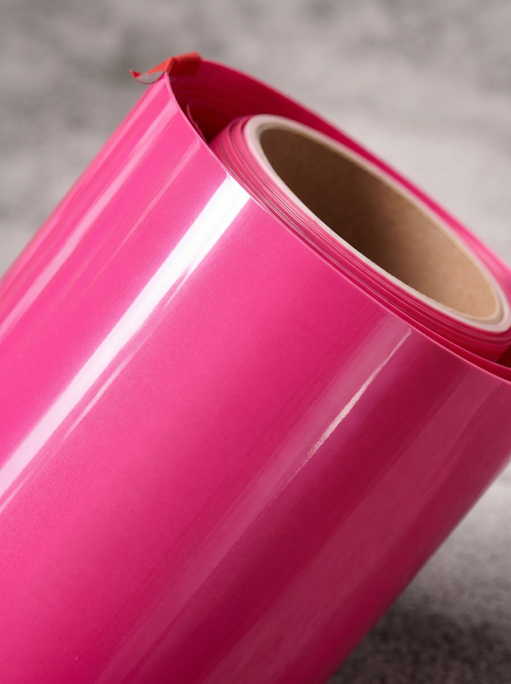 Vinilos Adhesivos De Corte Rosado Fluor 61 Cms X 5 Mts-3