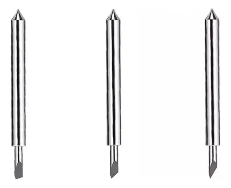 Cuchillas Para Plotter De Corte Roland Cricut X 3 Unidades ngulo de corte 60-5