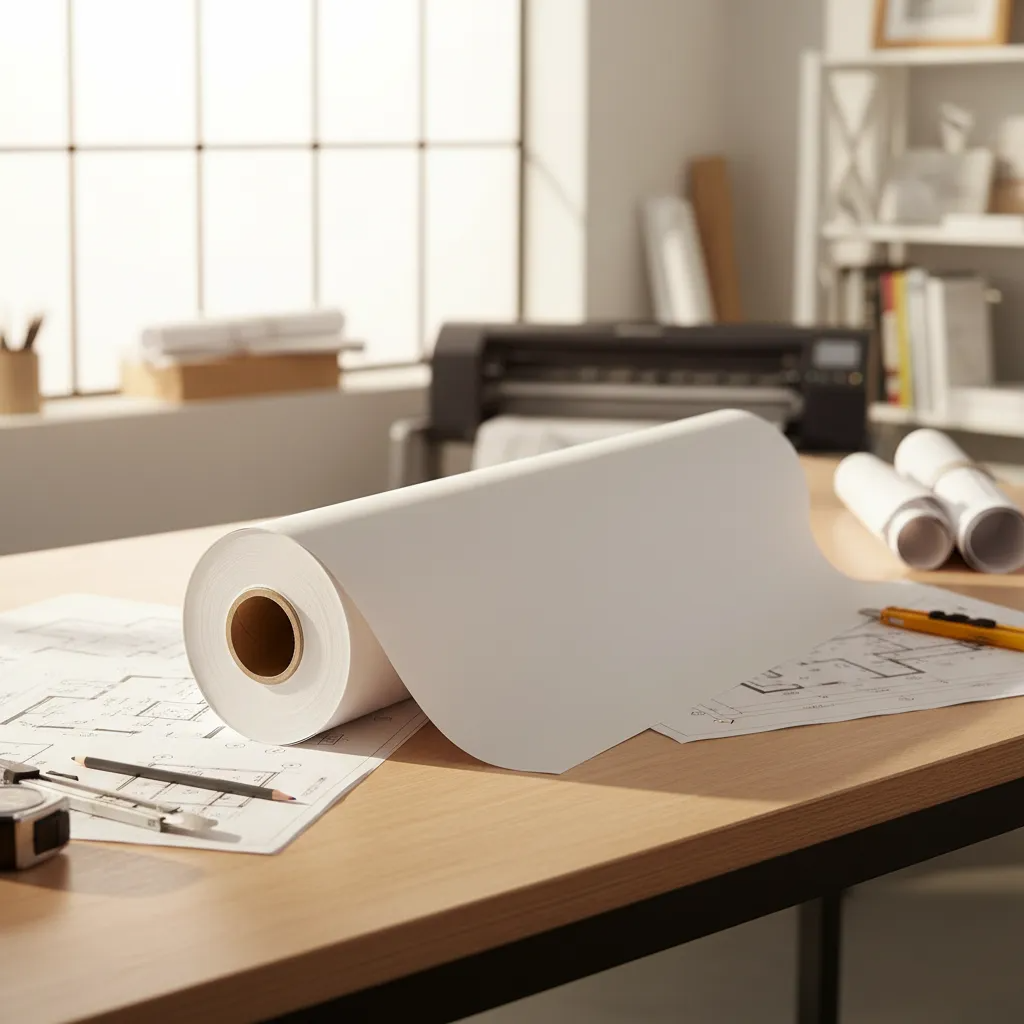 Rollo Papel Fotografico Mate 230 Gramos 60 Cm X 30 Metros-1