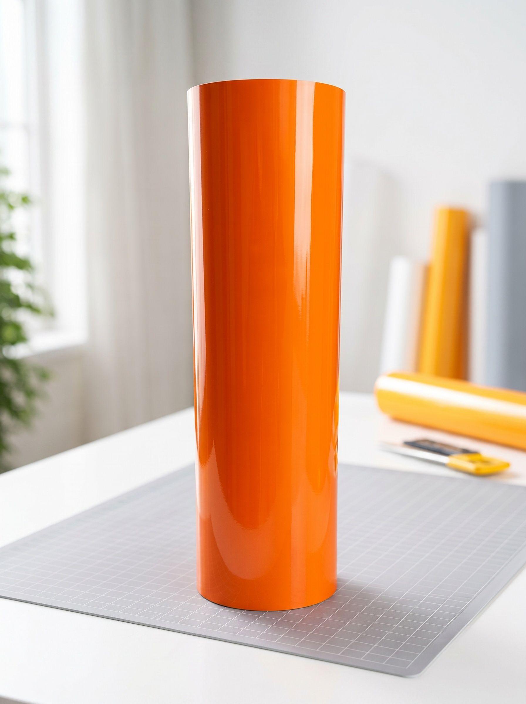Vinilos Adhesivos De Corte Naranja 61 Cms X 5 Mts-3