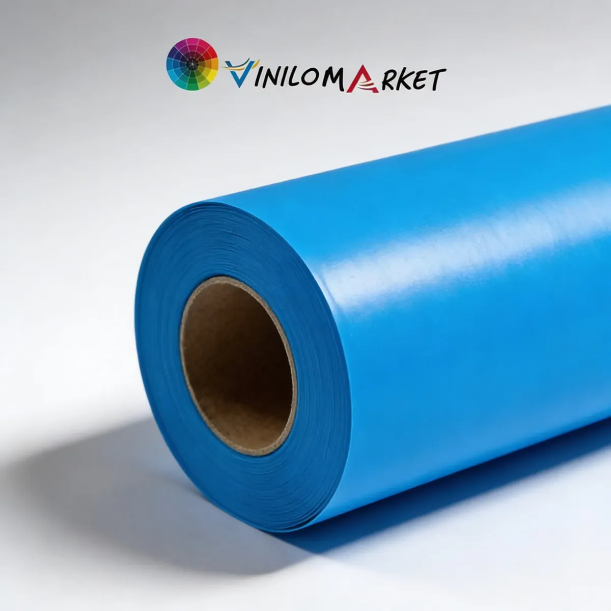 Vinilo Adhesivo De Corte Azul Olimpico Mate De 30 Cm X 10 Mts-5