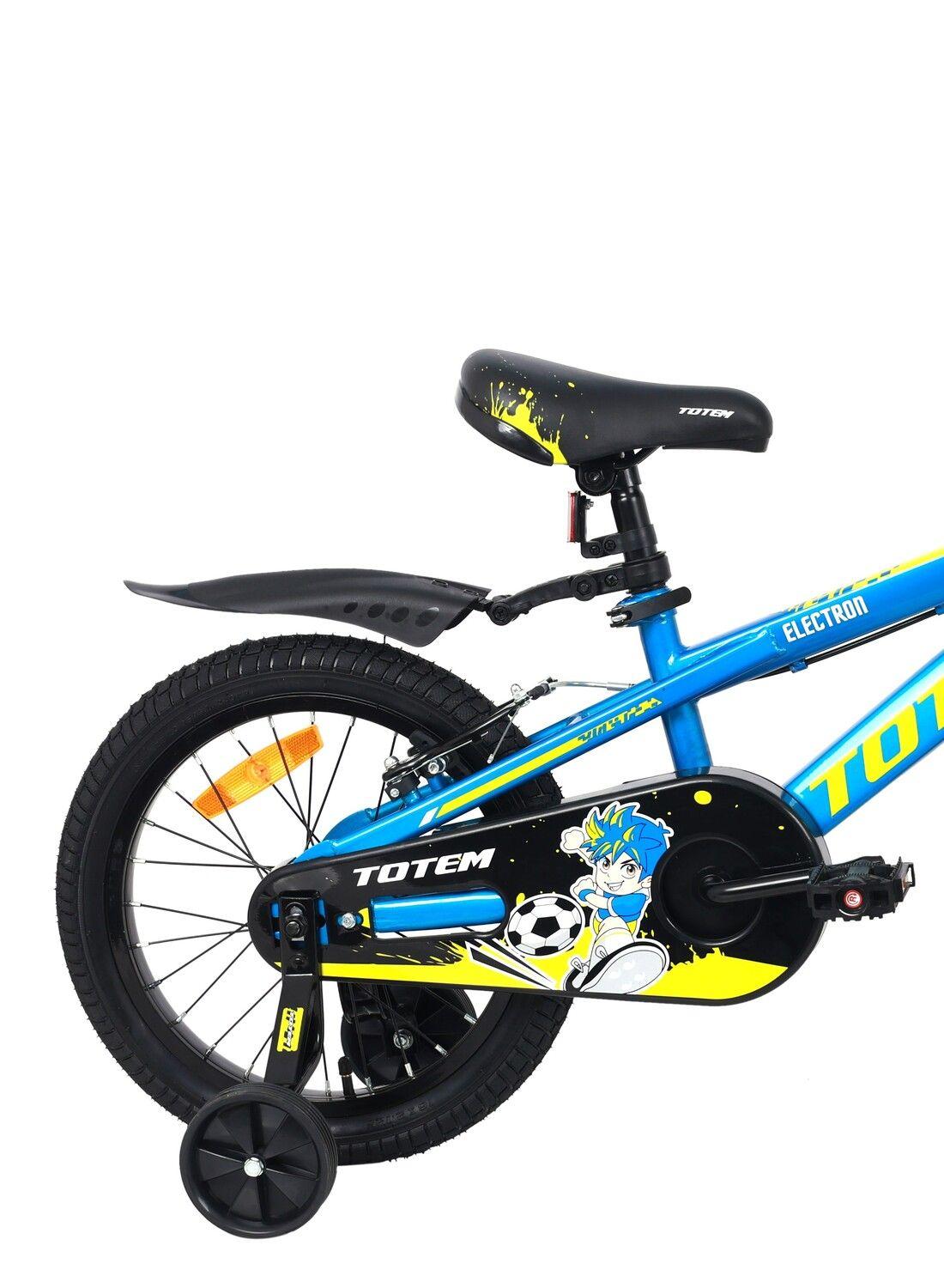 BICICLETA TOTEM INFANTIL  ARO 16 ELECTRON COLOR AZUL-2