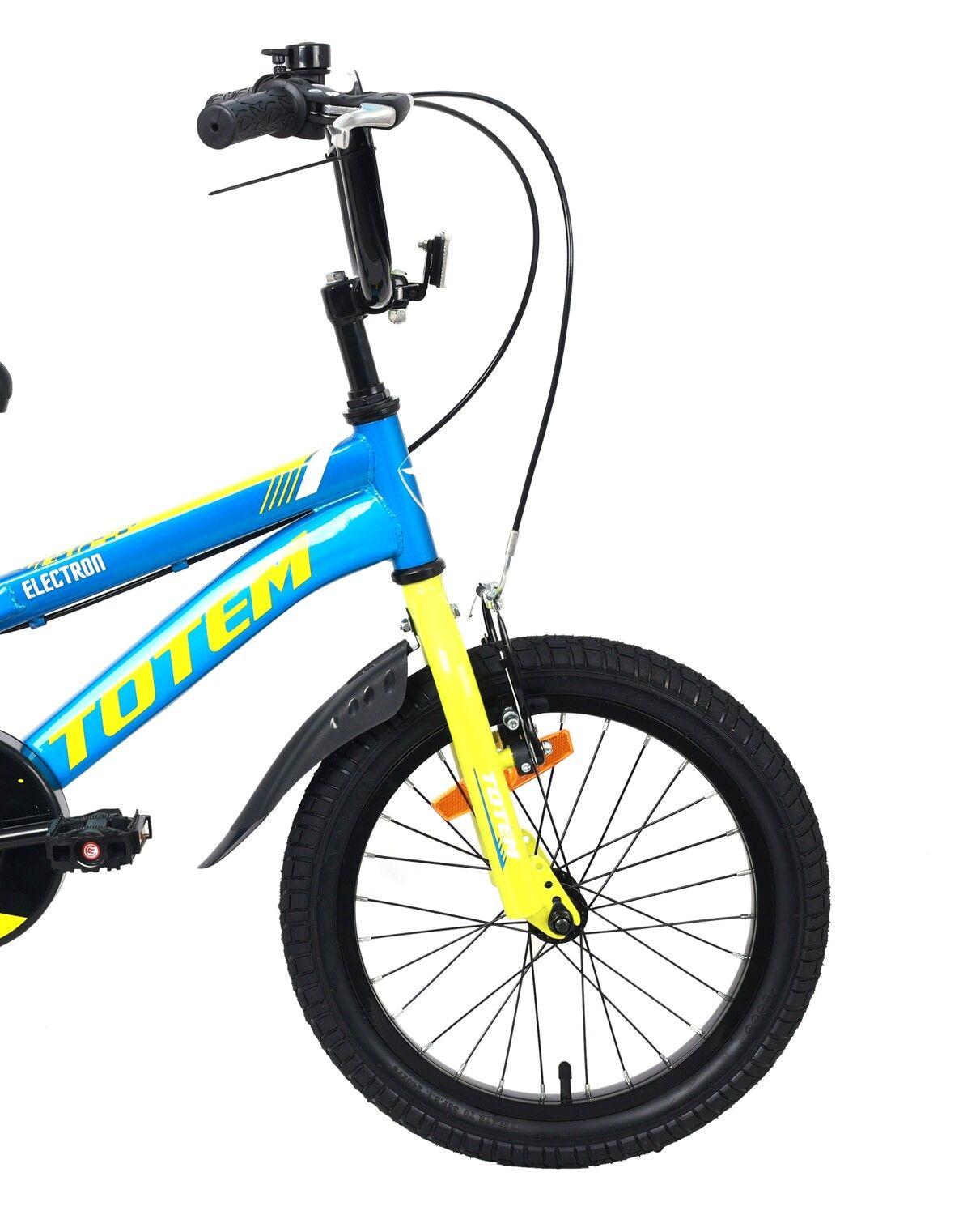 BICICLETA TOTEM INFANTIL  ARO 16 ELECTRON COLOR AZUL-3