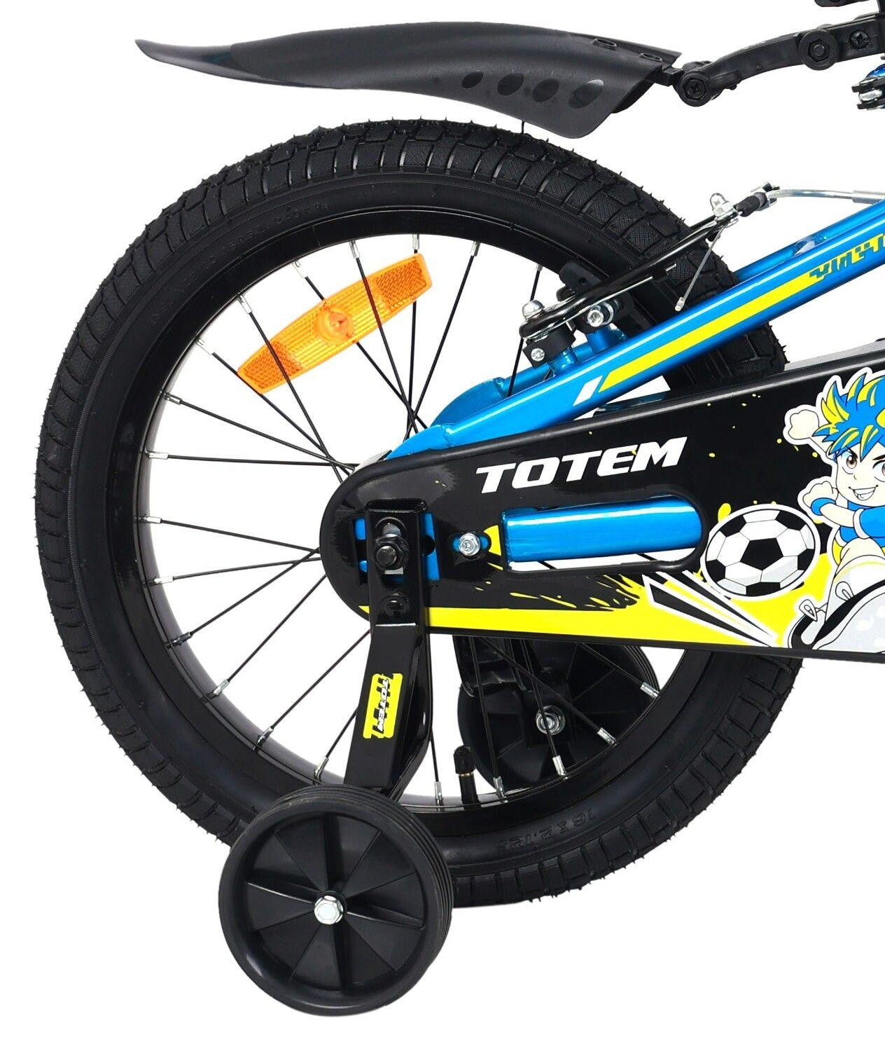 BICICLETA TOTEM INFANTIL  ARO 16 ELECTRON COLOR AZUL-4