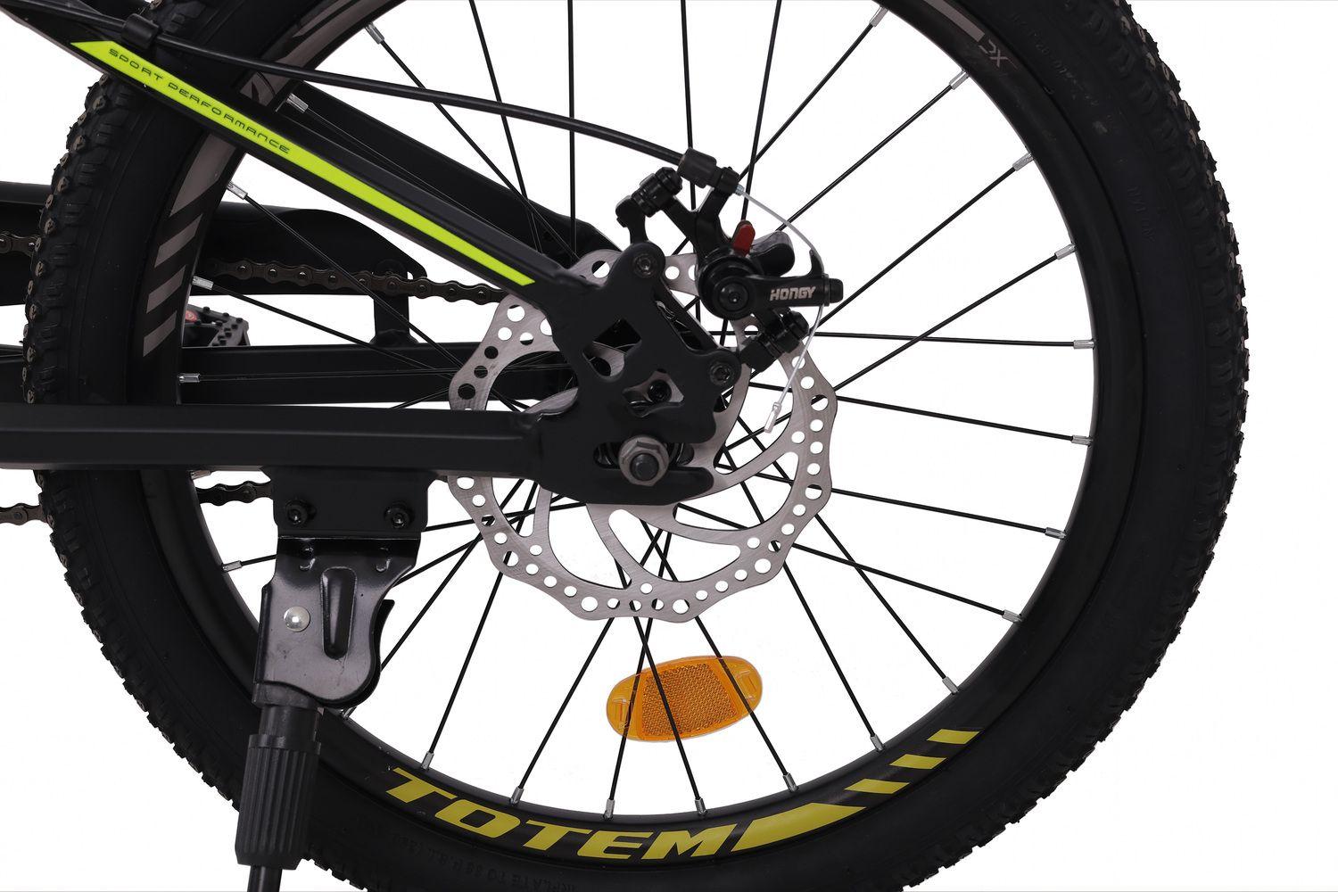 BICICLETA TOTEM MTB ARO 20 MODELO QUEST NEGRO-2