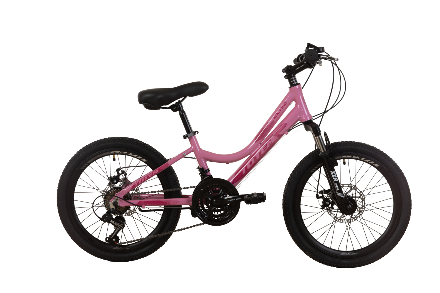 BICICLETA TOTEM MTB ARO 20 MODELO ELISE ROSADO-0
