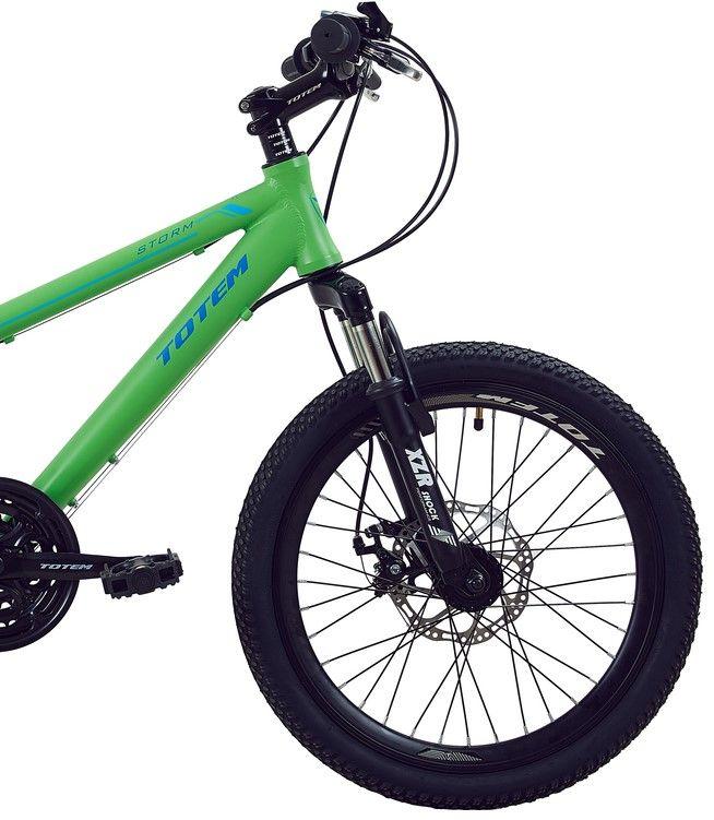 BICICLETA TOTEM MTB ARO 20 MODELO STORM VERDE-3