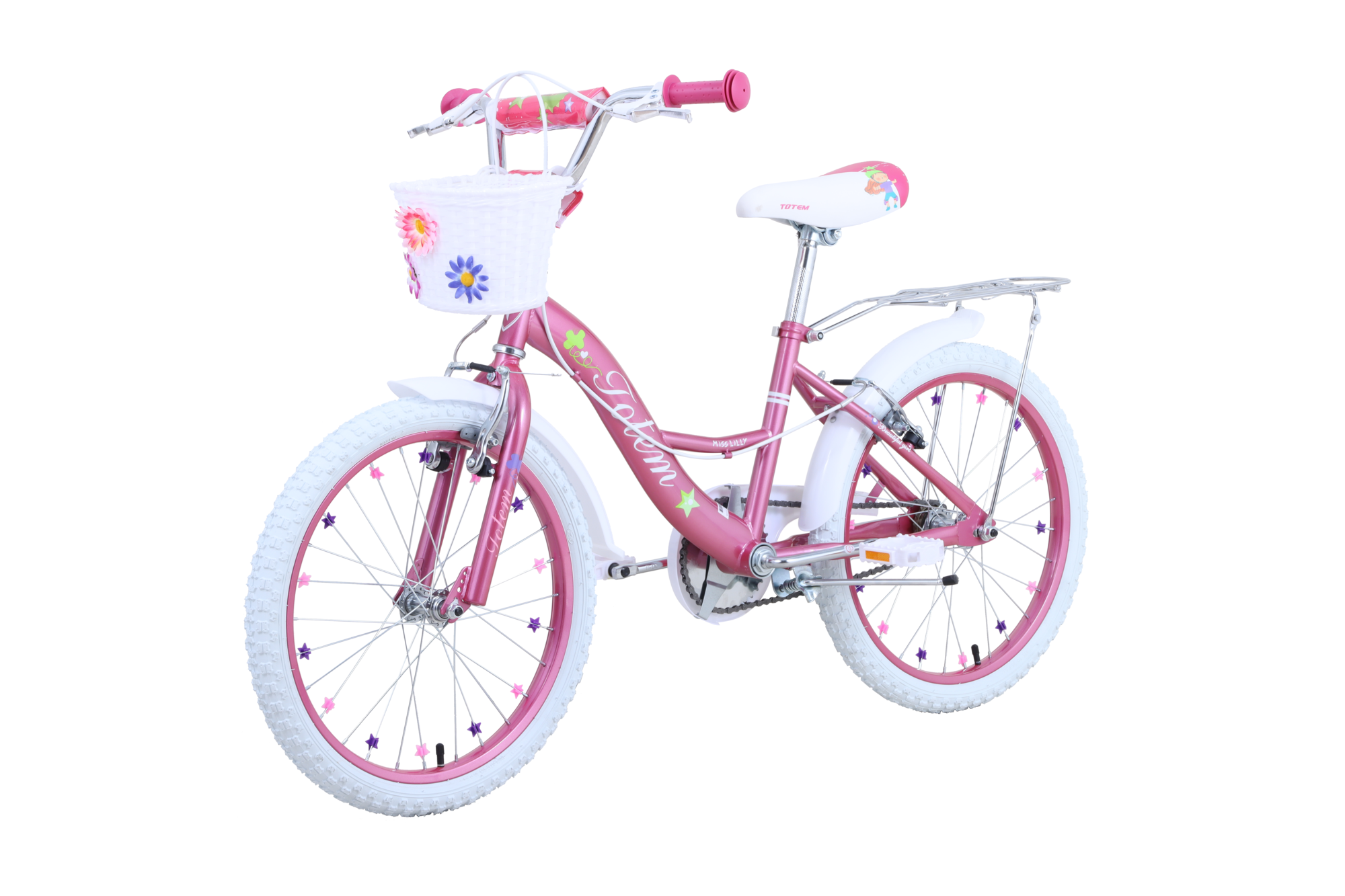 BICICLETA TOTEM INFANTIL ARO 20 MISS LILLY FUCSIA-5