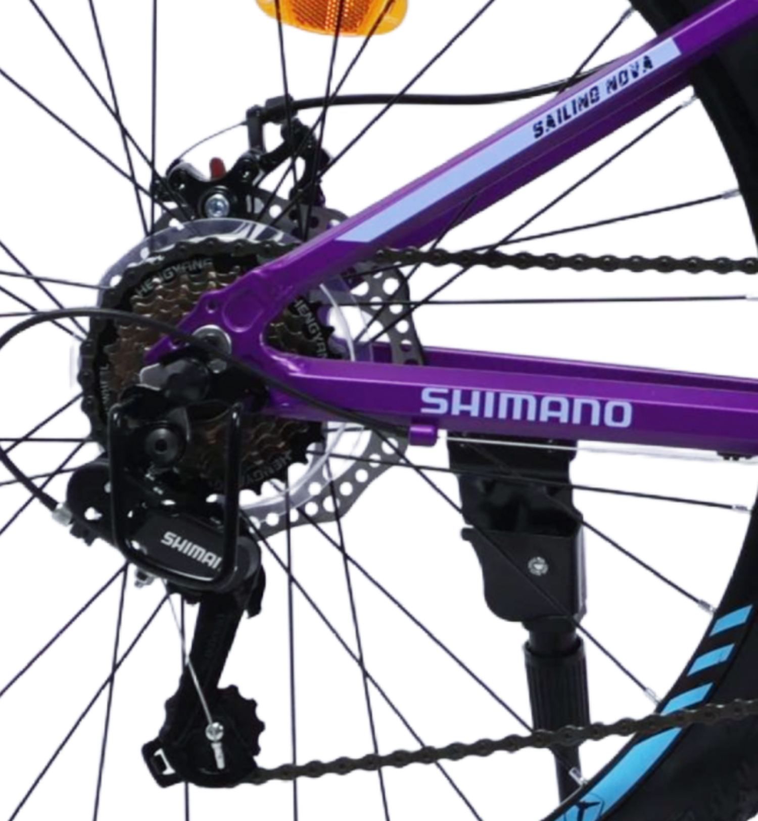 BICICLETA TOTEM MTB ARO 24 SAILING NOVA  COLOR MORADO-3