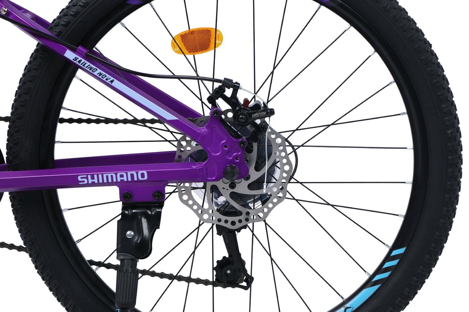 BICICLETA TOTEM MTB ARO 24 SAILING NOVA  COLOR MORADO-4