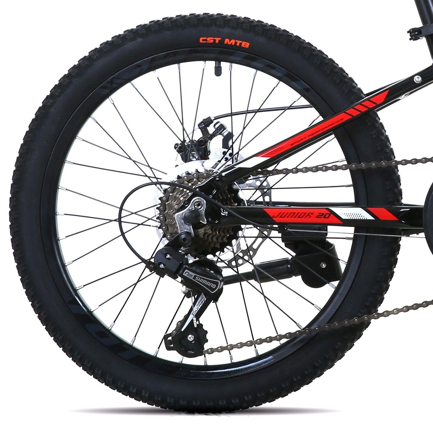 BICICLETA TOTEM MTB ARO 20 MODELO 1100 NEGRO-5