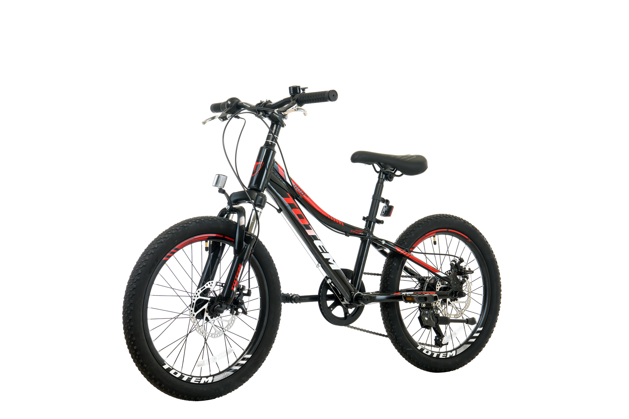 BICICLETA TOTEM MTB ARO 20 MODELO 1100 NEGRO-6