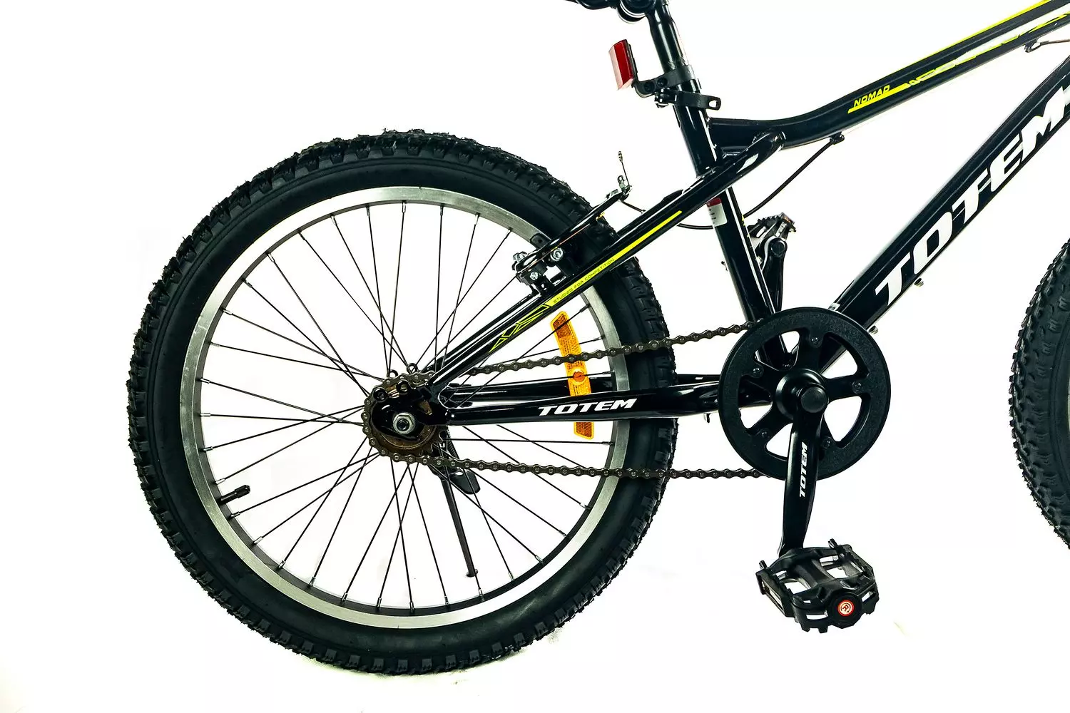 BICICLETA TOTEM MTB ARO 20 NOMAD COLOR NEGRO-2