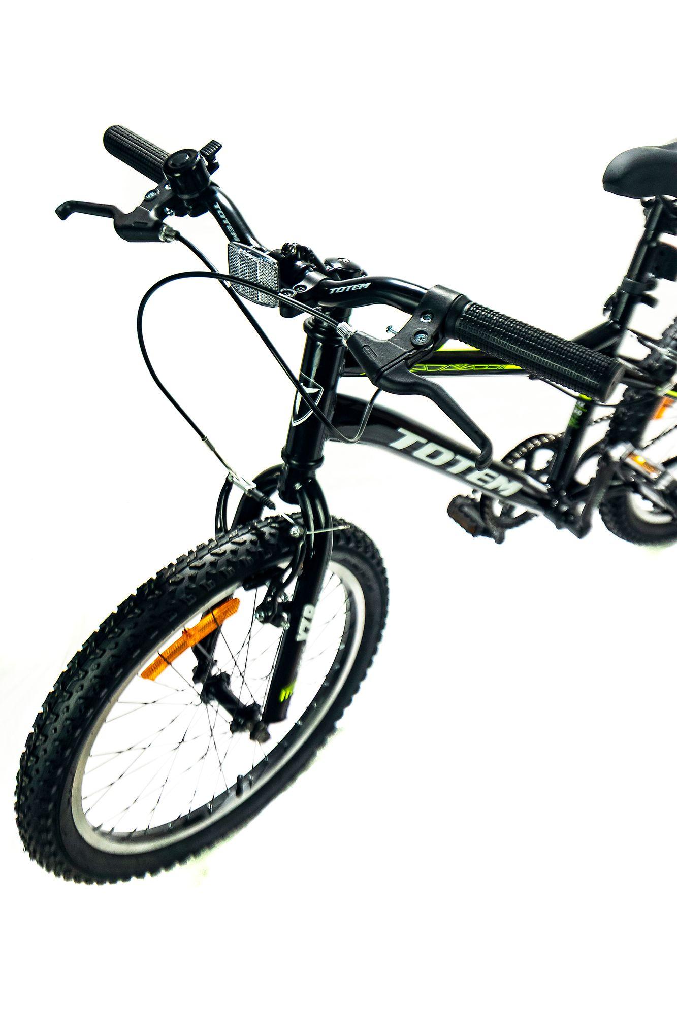 BICICLETA TOTEM MTB ARO 20 NOMAD COLOR NEGRO-4