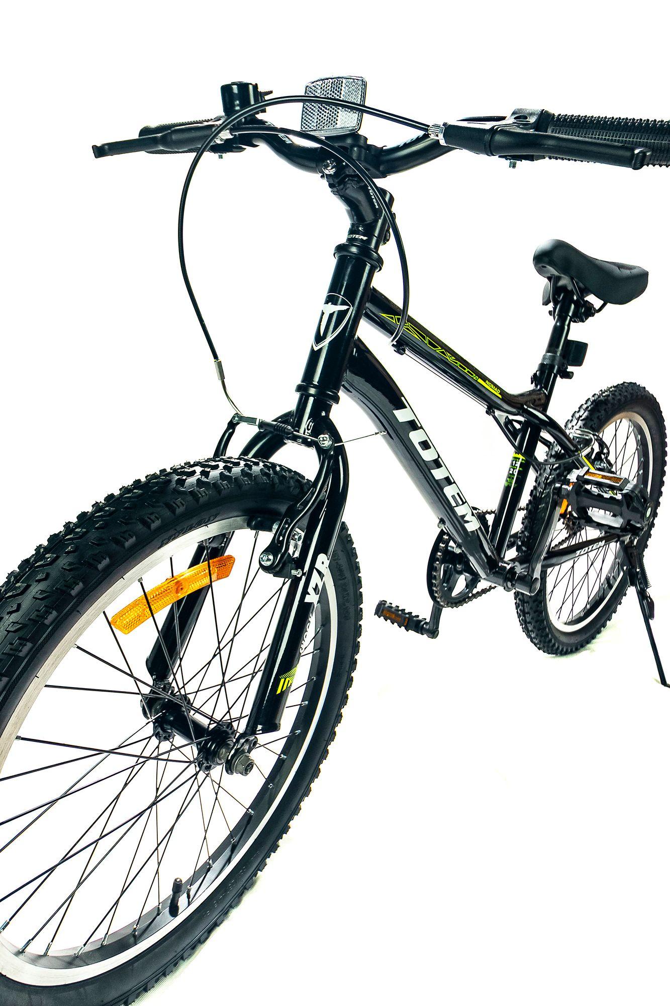 BICICLETA TOTEM MTB ARO 20 NOMAD COLOR NEGRO-5