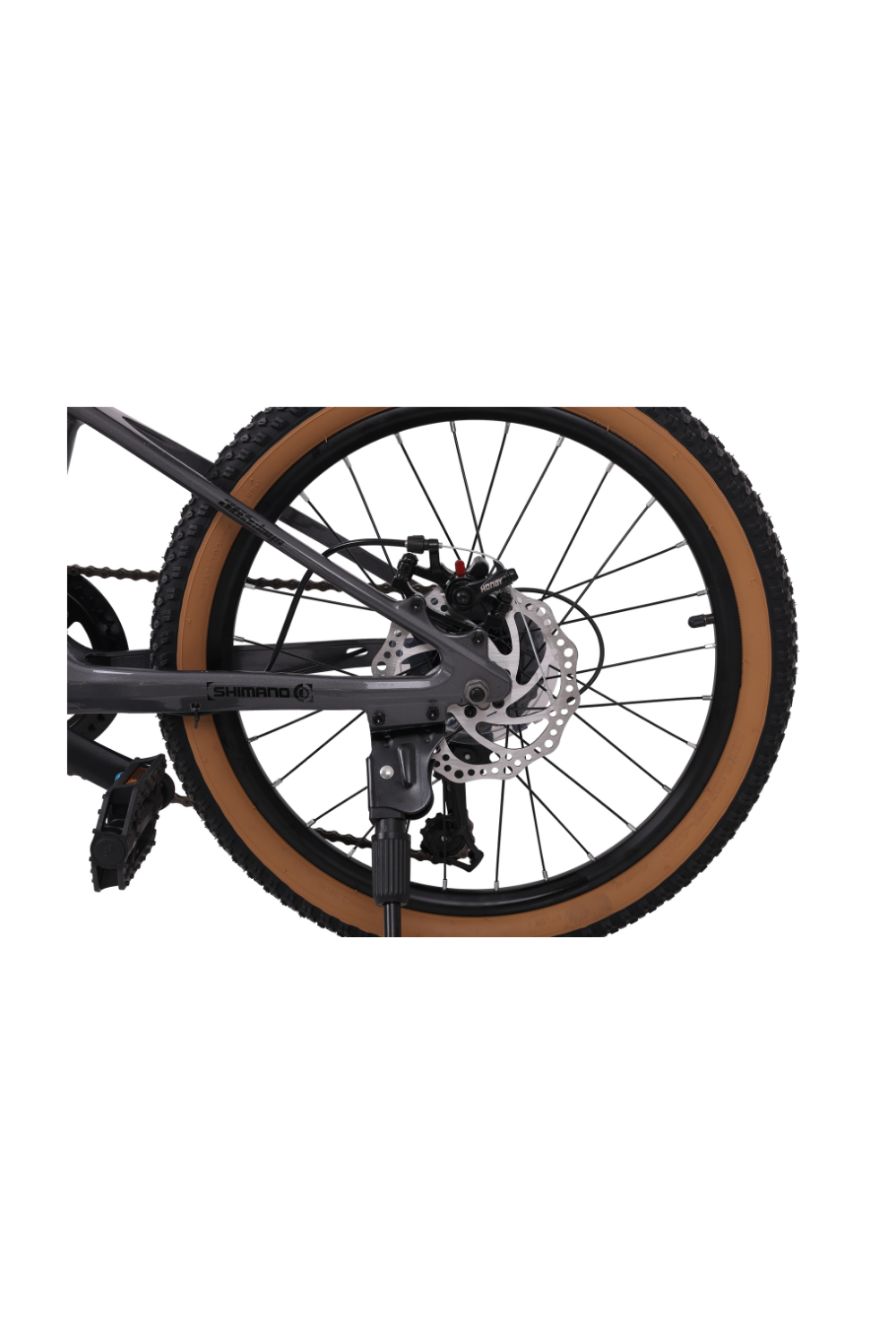 BICICLETA TOTEM MTB ARO 20 MODELO SPARK MAGNESIO GRIS-2