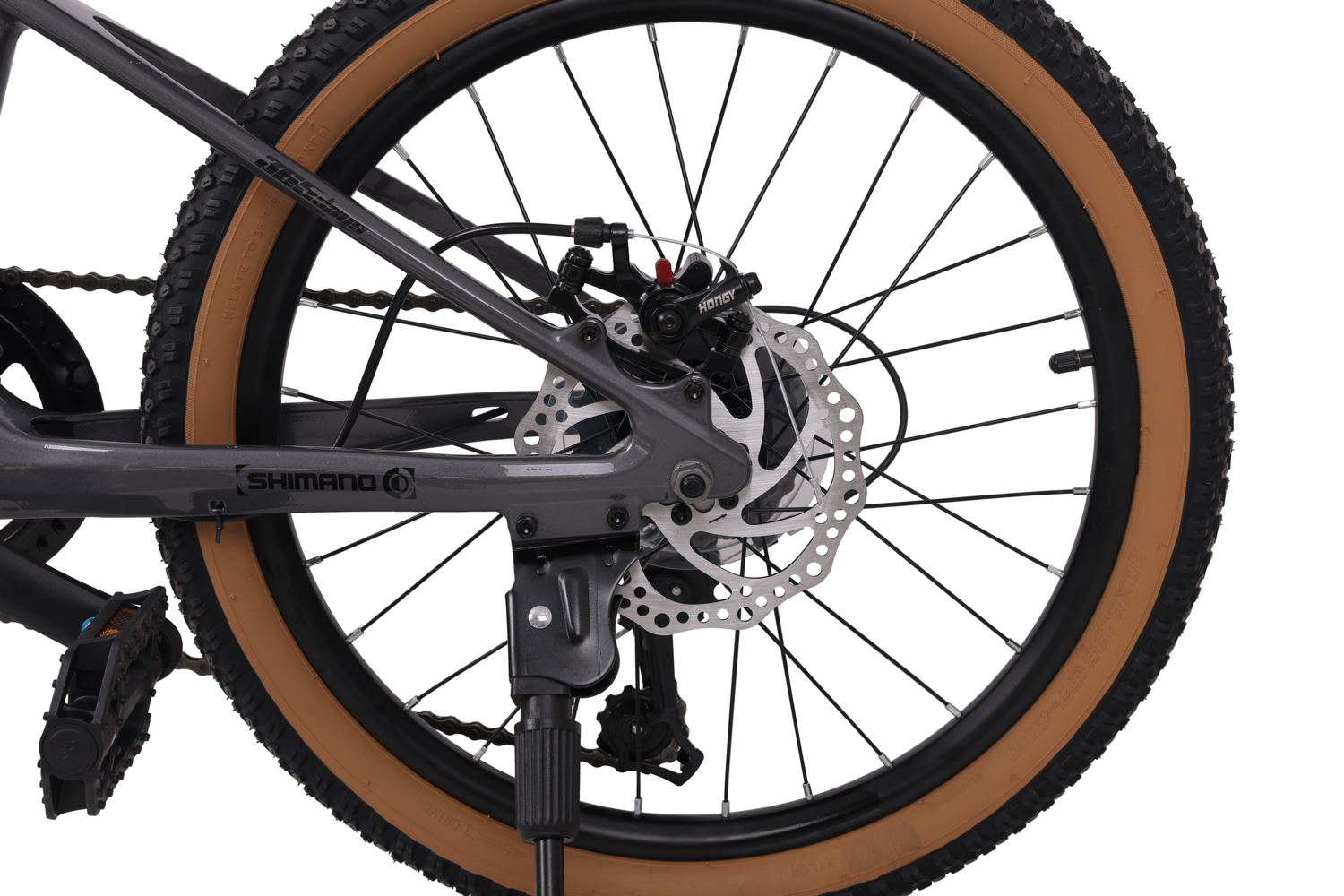 BICICLETA TOTEM MTB ARO 20 MODELO SPARK MAGNESIO GRIS-2