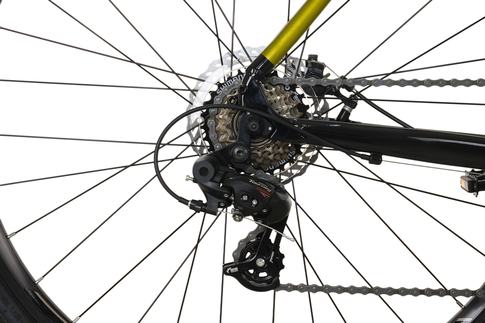 BICICLETA GRAVEL TOTEM 700*54 GRAVEL-X NEGRO VERDE-2