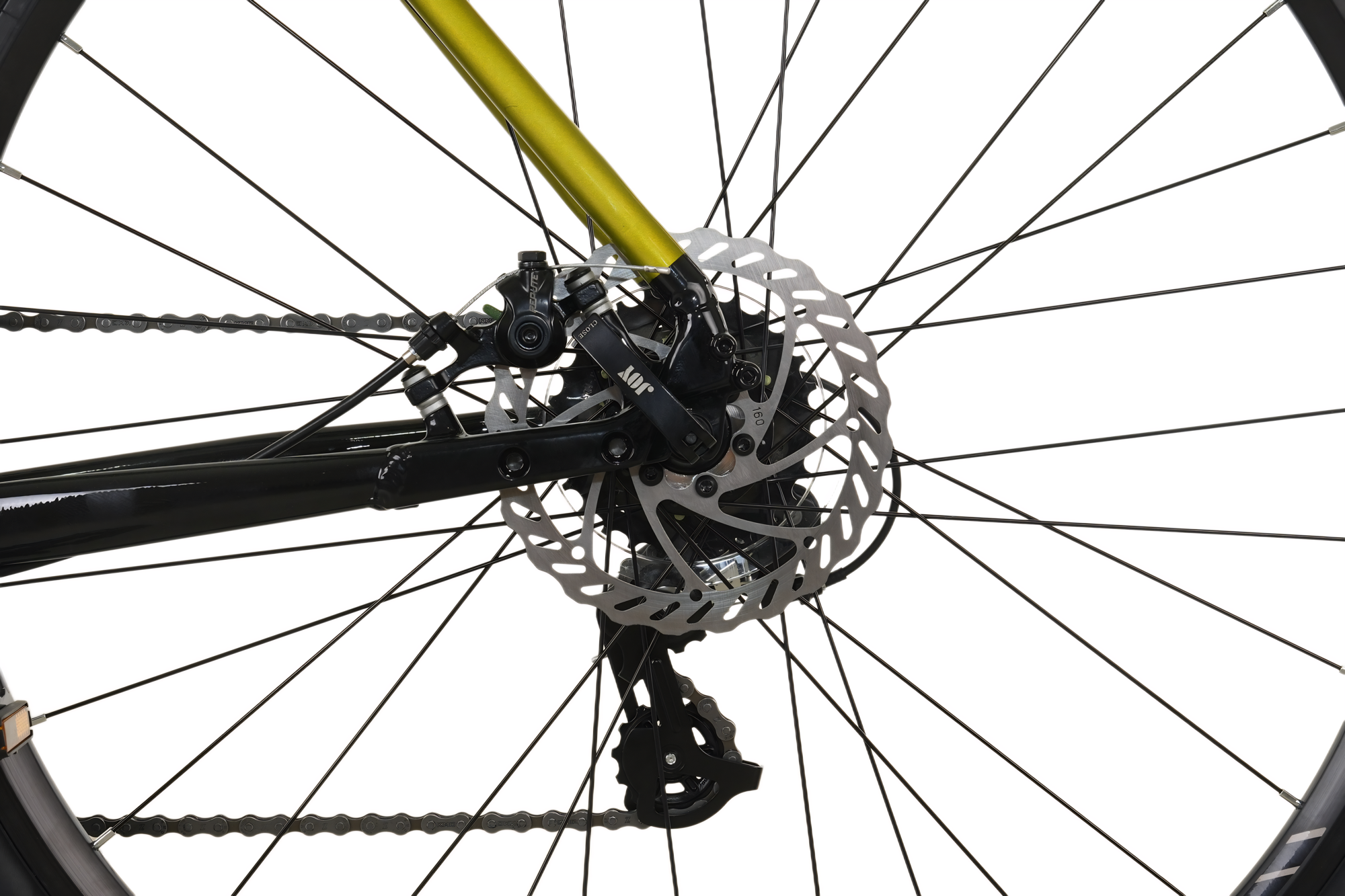 BICICLETA GRAVEL TOTEM 700*54 GRAVEL-X NEGRO VERDE-3