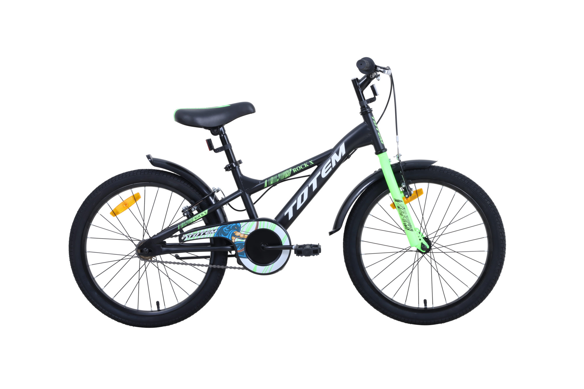 BICICLETA TOTEM INFANTIL ARO 20 ROCK-X NEGRO-0