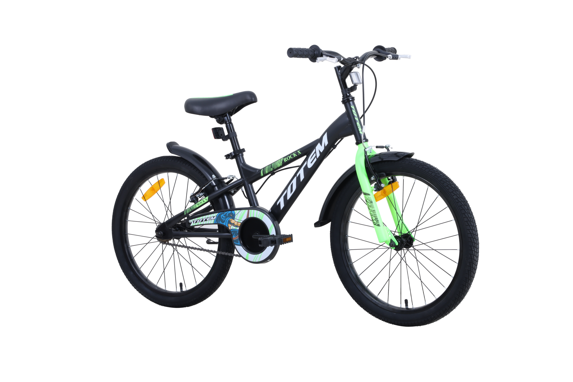 BICICLETA TOTEM INFANTIL ARO 20 ROCK-X NEGRO-1