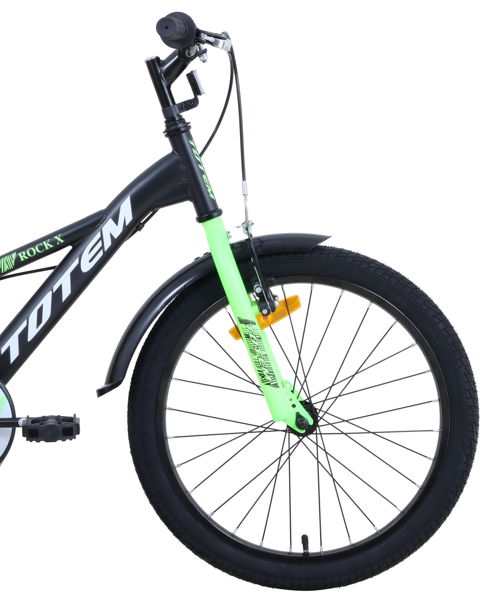 BICICLETA TOTEM INFANTIL ARO 20 ROCK-X NEGRO-4