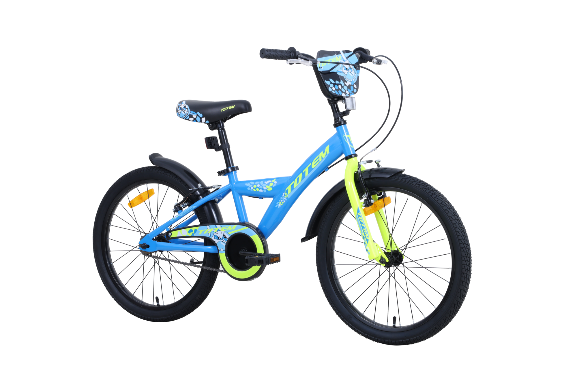 BICICLETA TOTEM INFANTIL ARO 20 ST MACHINE AZUL-1