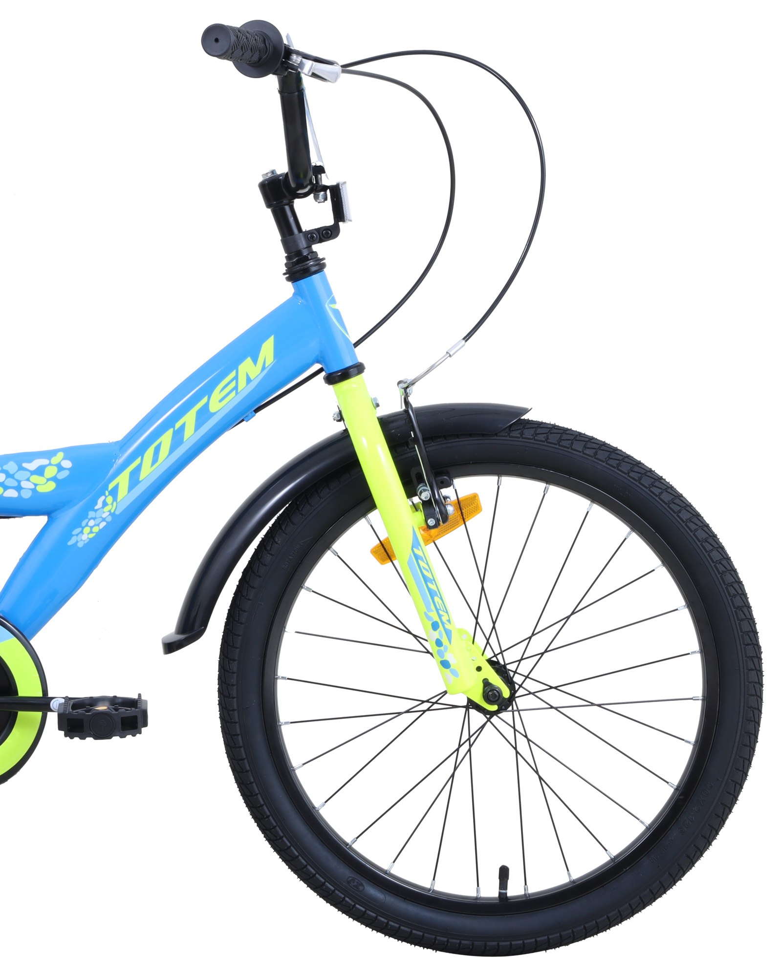 BICICLETA TOTEM INFANTIL ARO 20 ST MACHINE AZUL-4