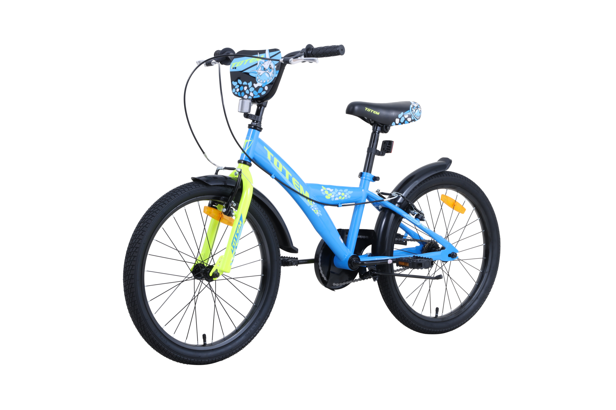 BICICLETA TOTEM INFANTIL ARO 20 ST MACHINE AZUL-5