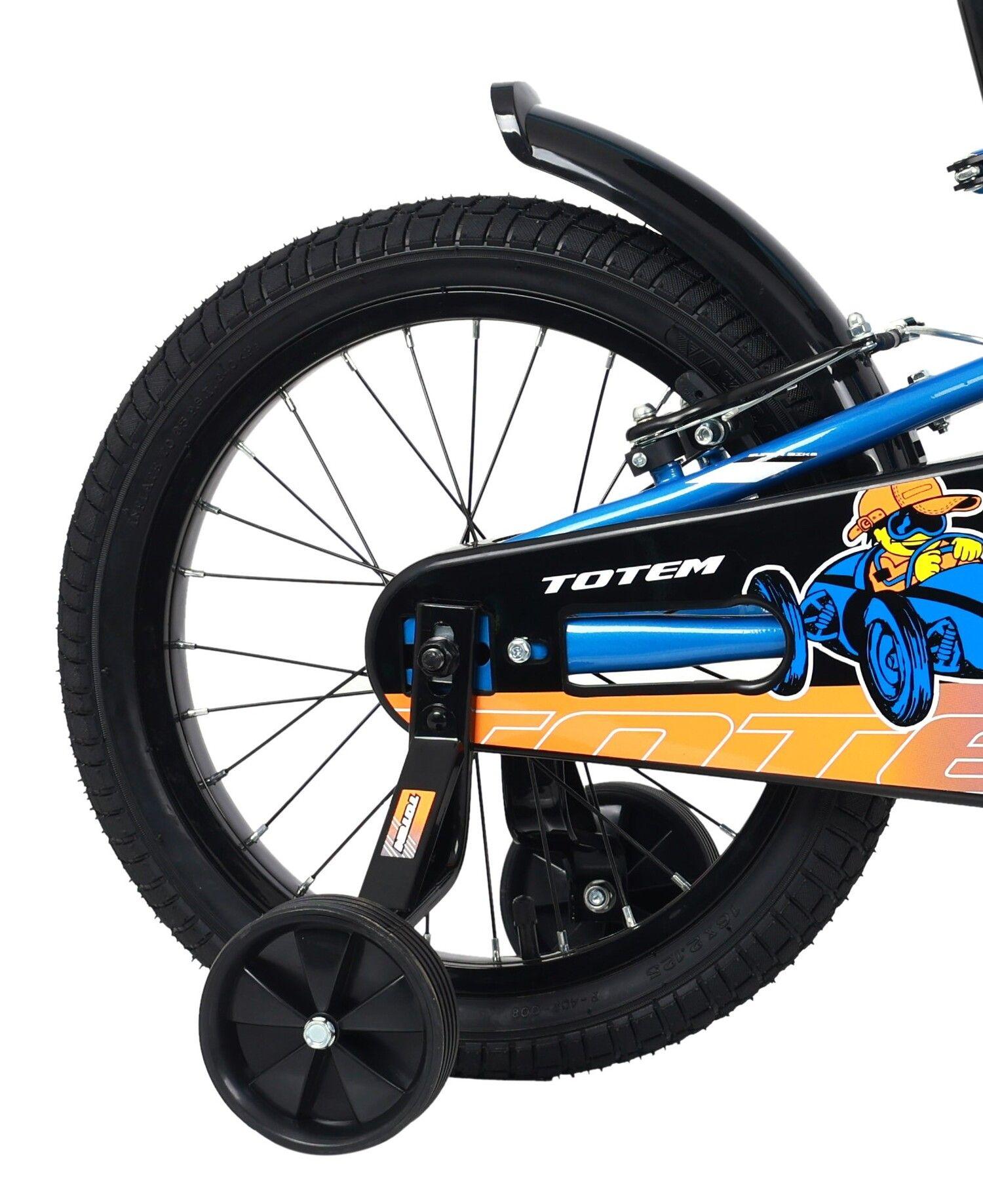 BICICLETA TOTEM INFANTIL ARO 16 ROCK-X  COLOR AZUL-3