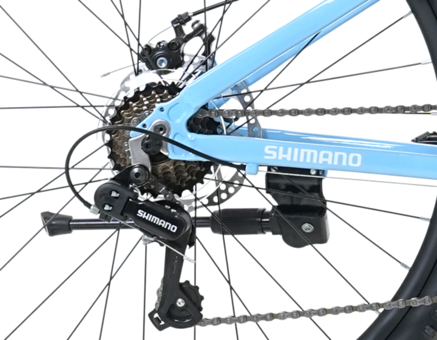 BICICLETA TOTEM MTB ARO 26 MODELO Y650 AZUL VERDE-3