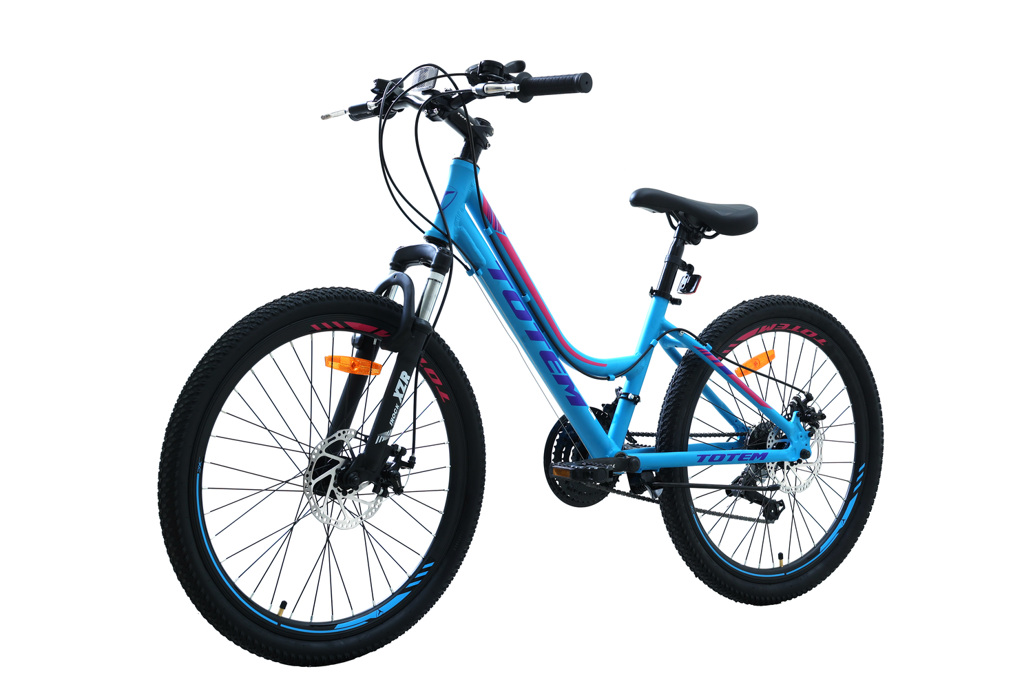 BICICLETA TOTEM MTB ARO 24 MODELO SITARA CELESTE-4