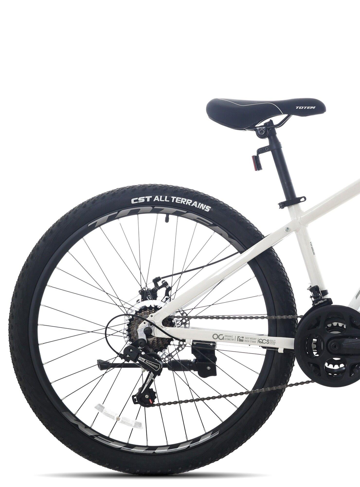 BICICLETA TOTEM MTB ARO 26 MODELO Y650 BLANCO GRIS-2
