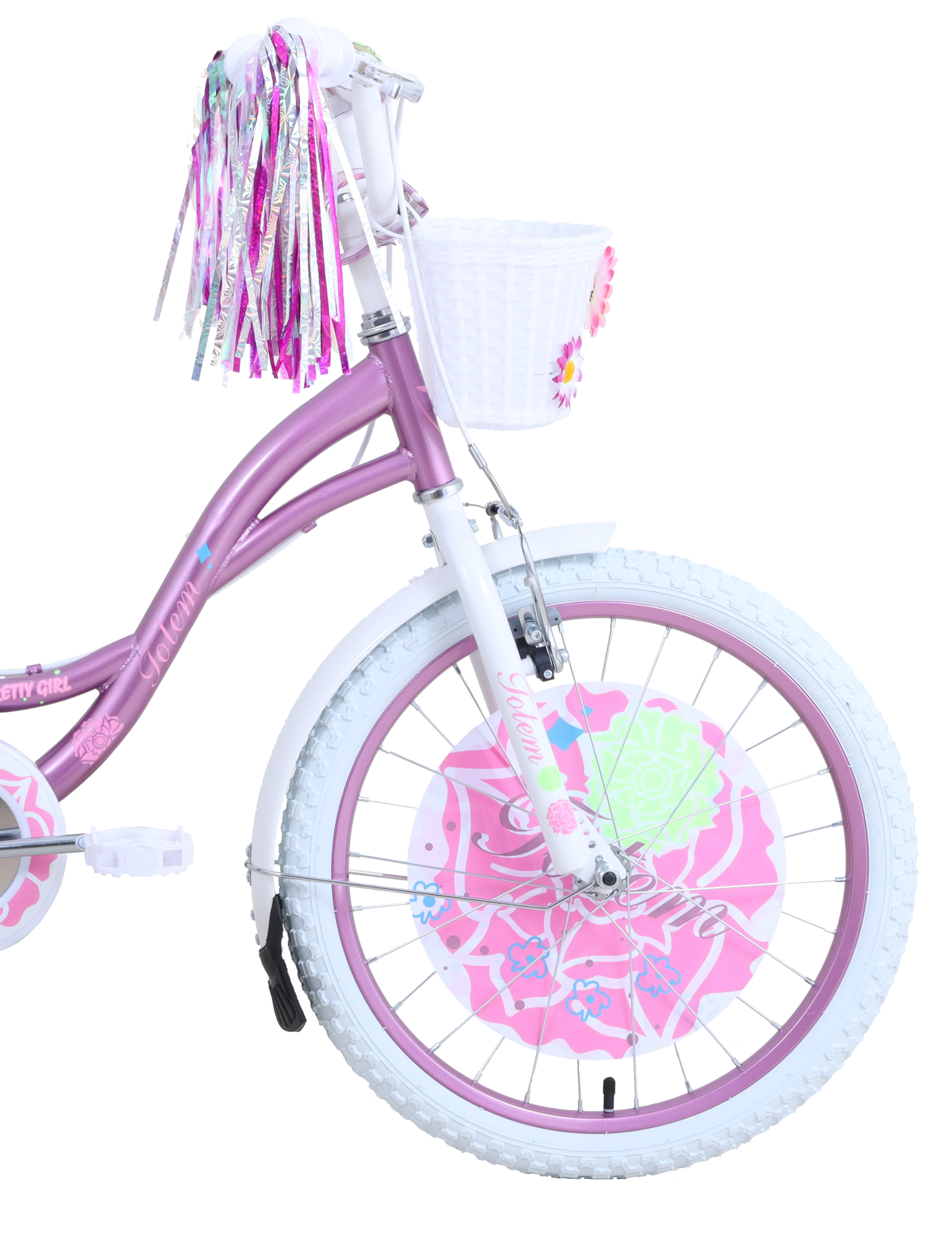 BICICLETA TOTEM INFANTIL ARO 20 PRETTY ROSADO-4