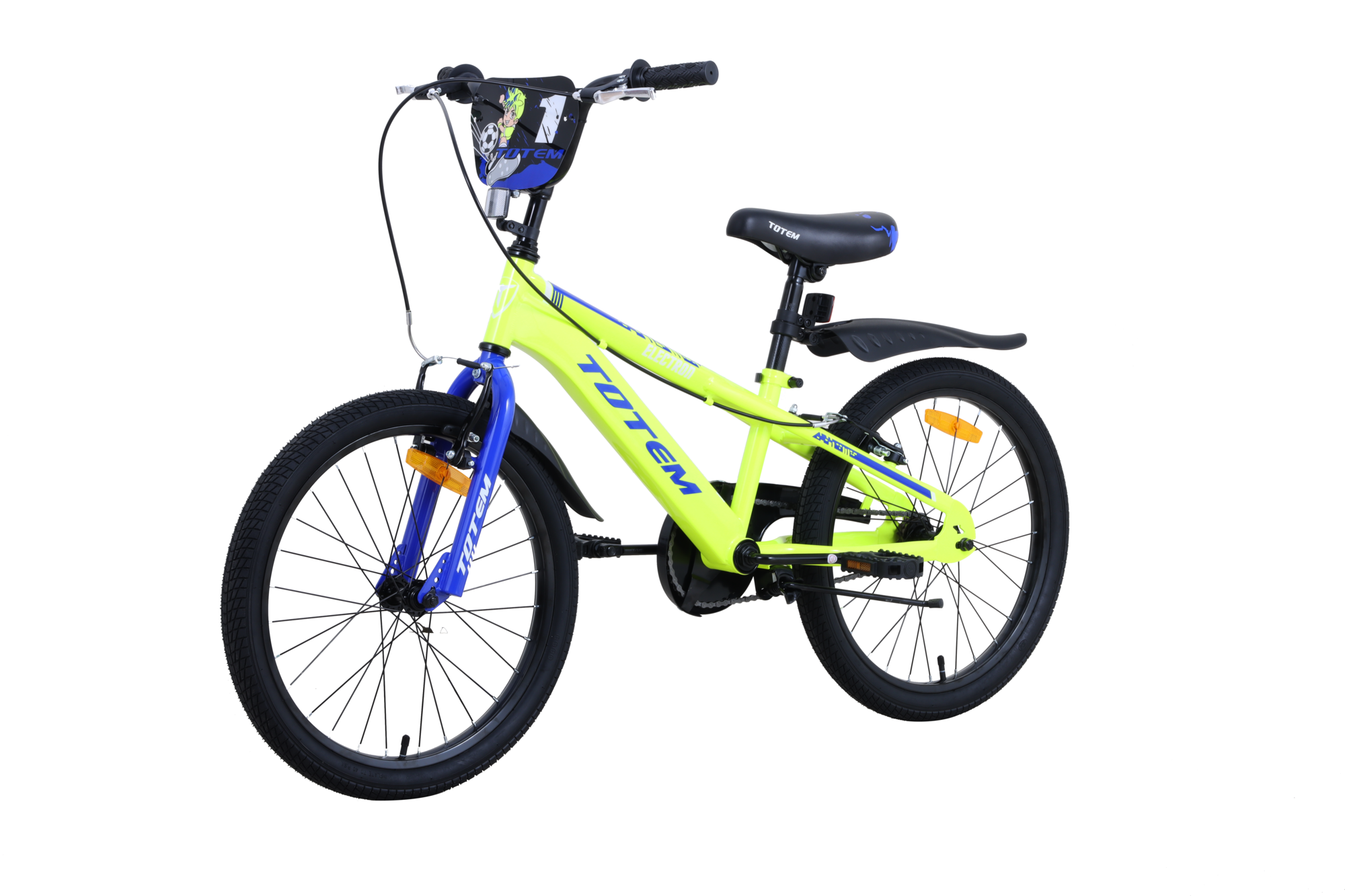 BICICLETA TOTEM INFANTIL ARO 20 ELECTRON AMARILLO-5