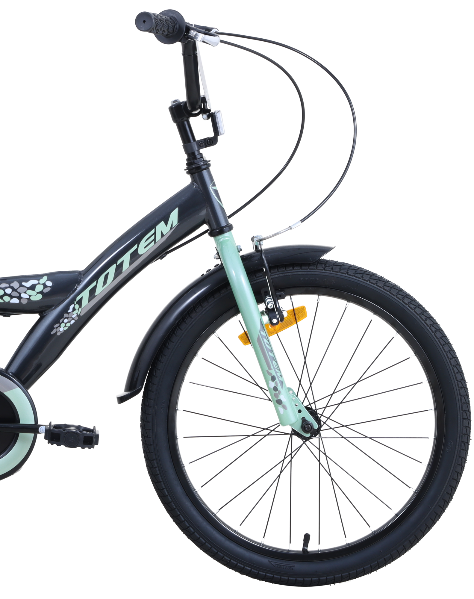 BICICLETA TOTEM INFANTIL ARO 20 ST MACHINE GRIS-4