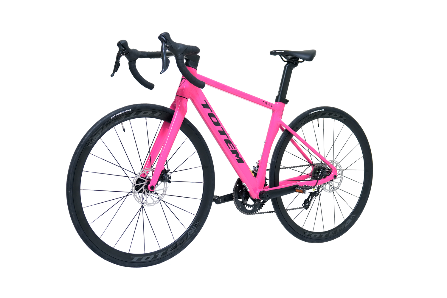 BICICLETA DE RUTA TOTEM TR 4.0 700X46 ROSADO-6