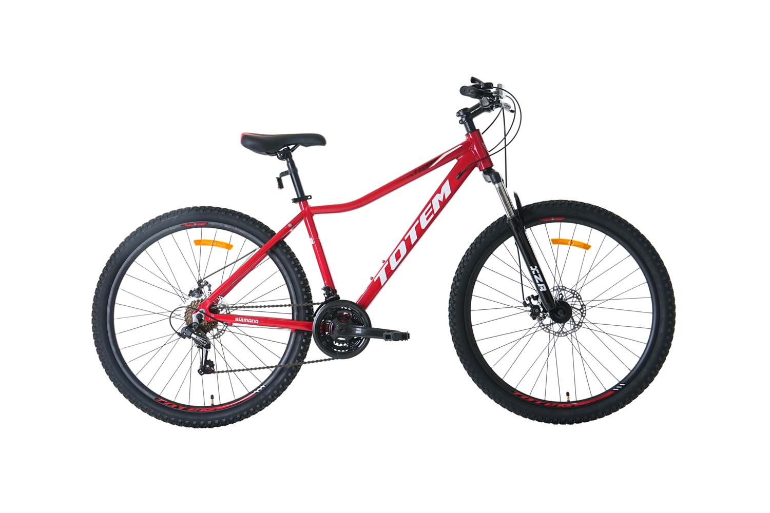 BICICLETA TOTEM MTB ARO 27.5*17 SKYBLUE COLOR ROJO-0