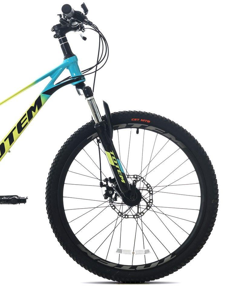 BICICLETA DE MAGNESIO TOTEM MTB ARO 24 MOD MARTIN AMARILLO-3