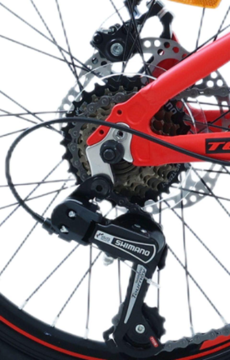 BICICLETA TOTEM MTB ARO 20 MODELO STORM ROJO-4