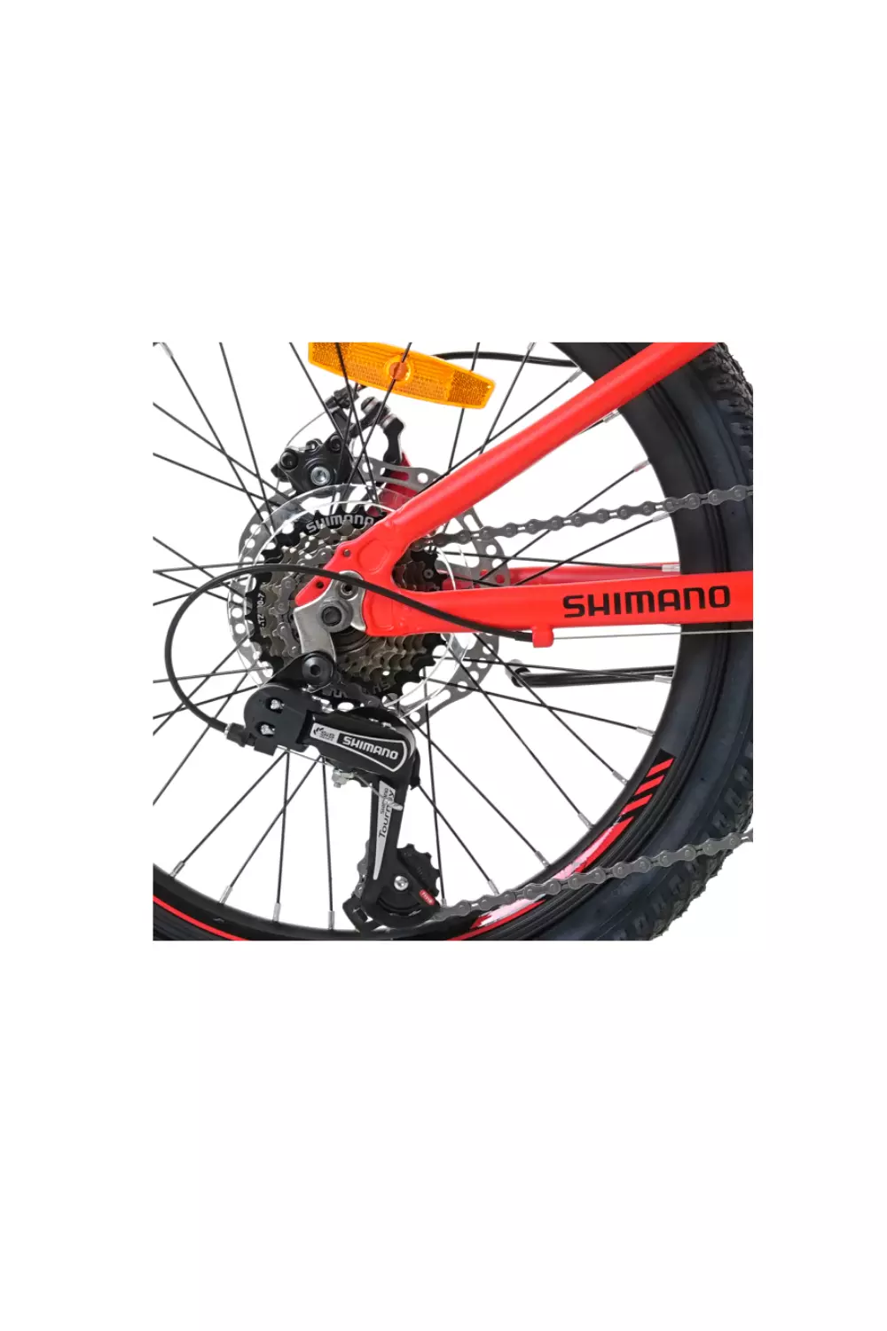 BICICLETA TOTEM MTB ARO 20 MODELO STORM ROJO-2