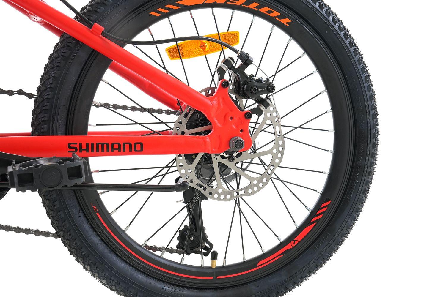 BICICLETA TOTEM MTB ARO 20 MODELO STORM ROJO-2