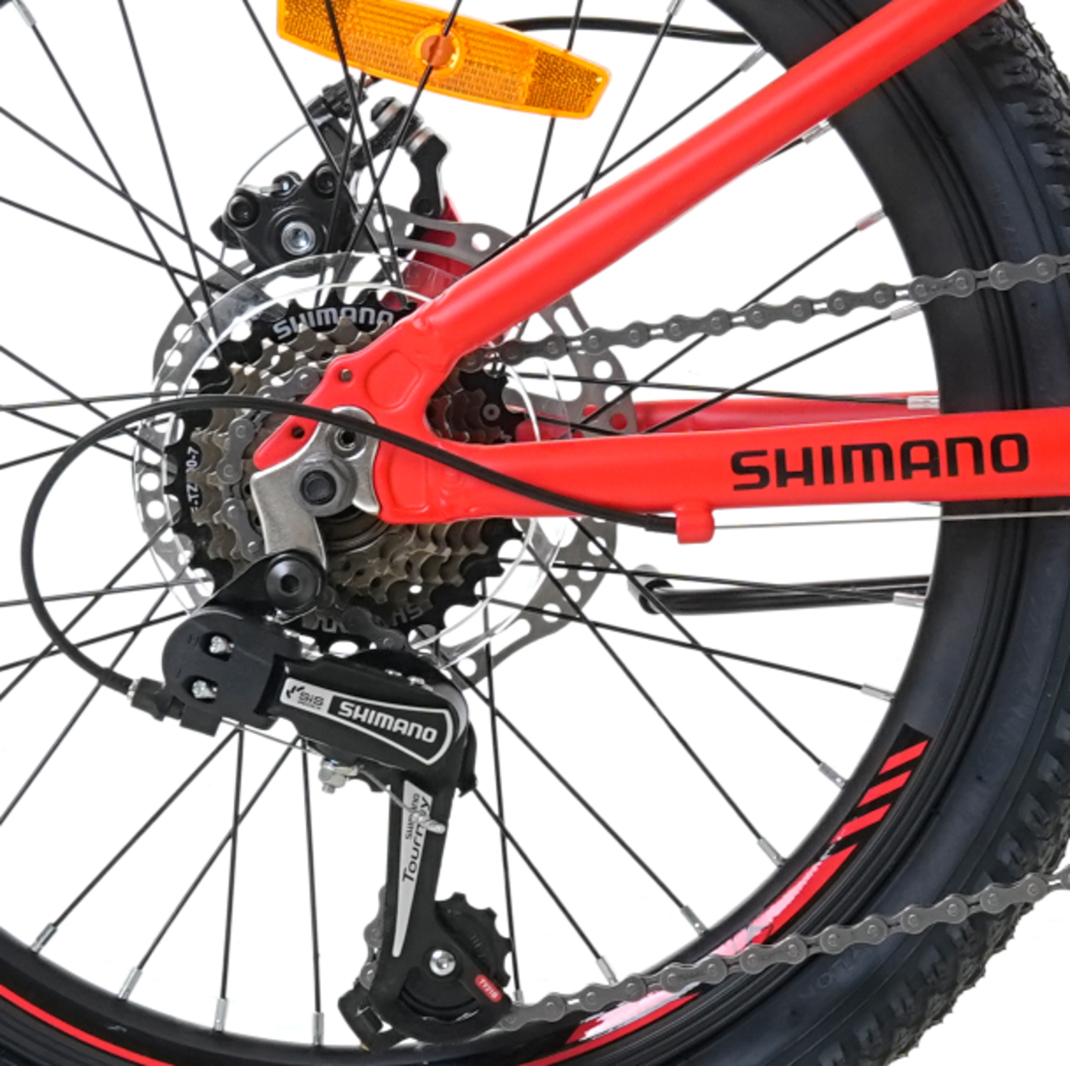 BICICLETA TOTEM MTB ARO 20 MODELO STORM ROJO-4