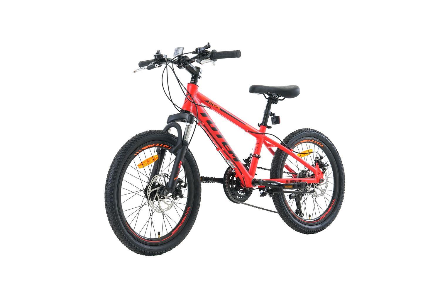 BICICLETA TOTEM MTB ARO 20 MODELO STORM ROJO-5
