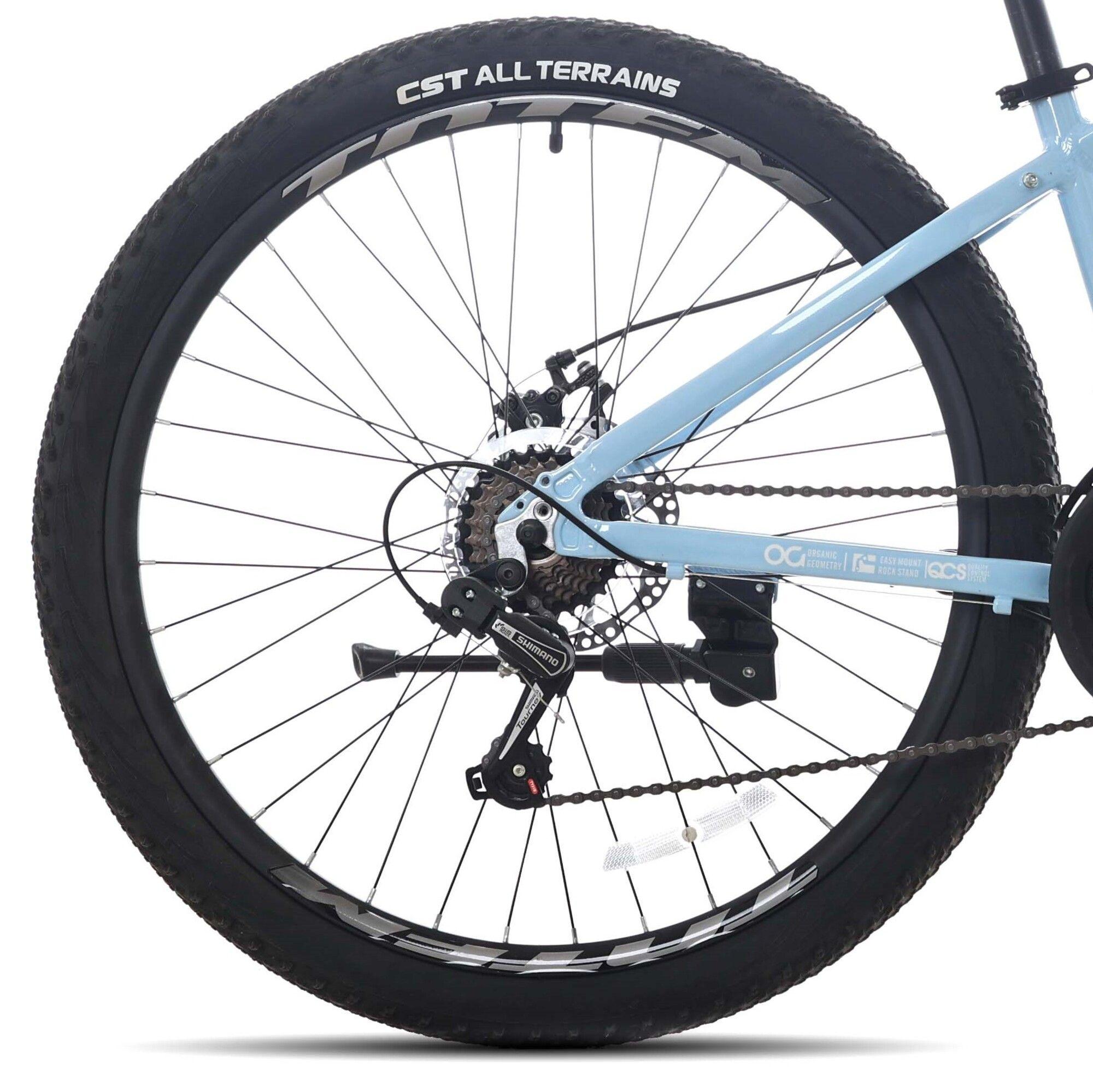BICICLETA TOTEM MTB ARO 26 MODELO Y650 CELESTE VERDE-4