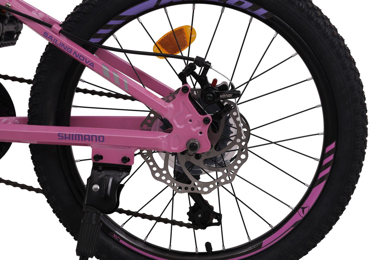 BICICLETA TOTEM MTB ARO 20 MODELO SAILING ROSADO-2