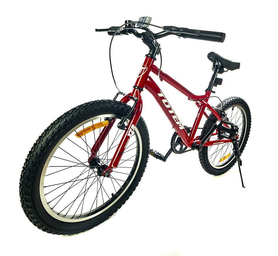 BICICLETA TOTEM MTB ARO 20 NOMAD COLOR ROJO-7