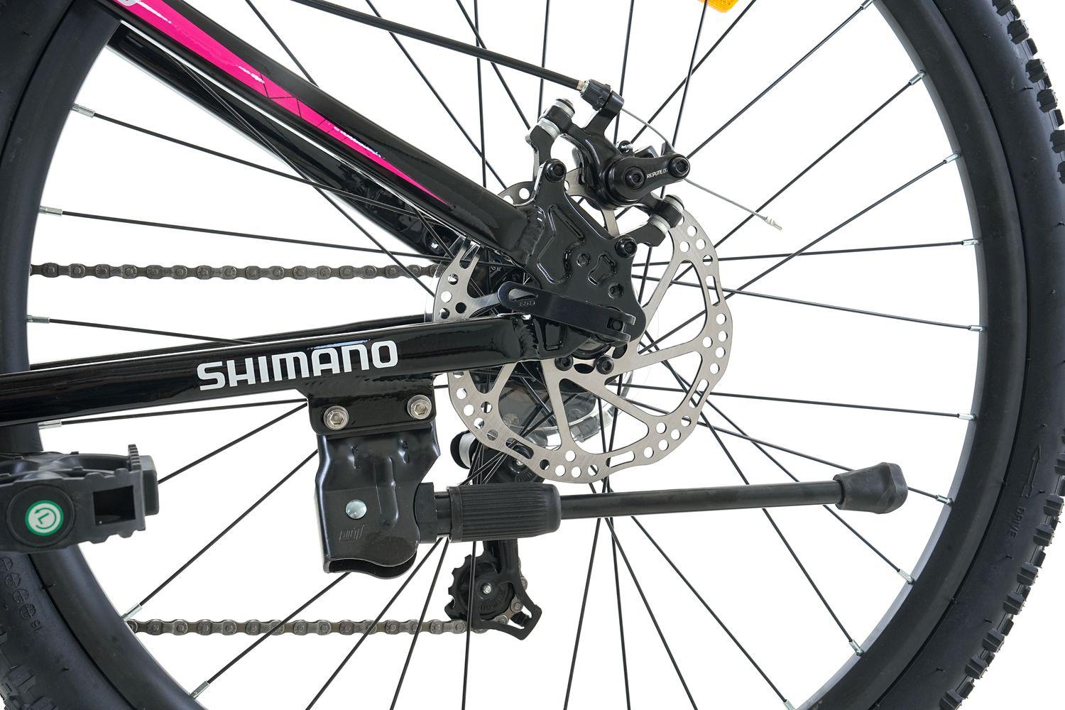 BICICLETA TOTEM MTB ARO 26 MODELO Y650 NEGRO ROSA-2