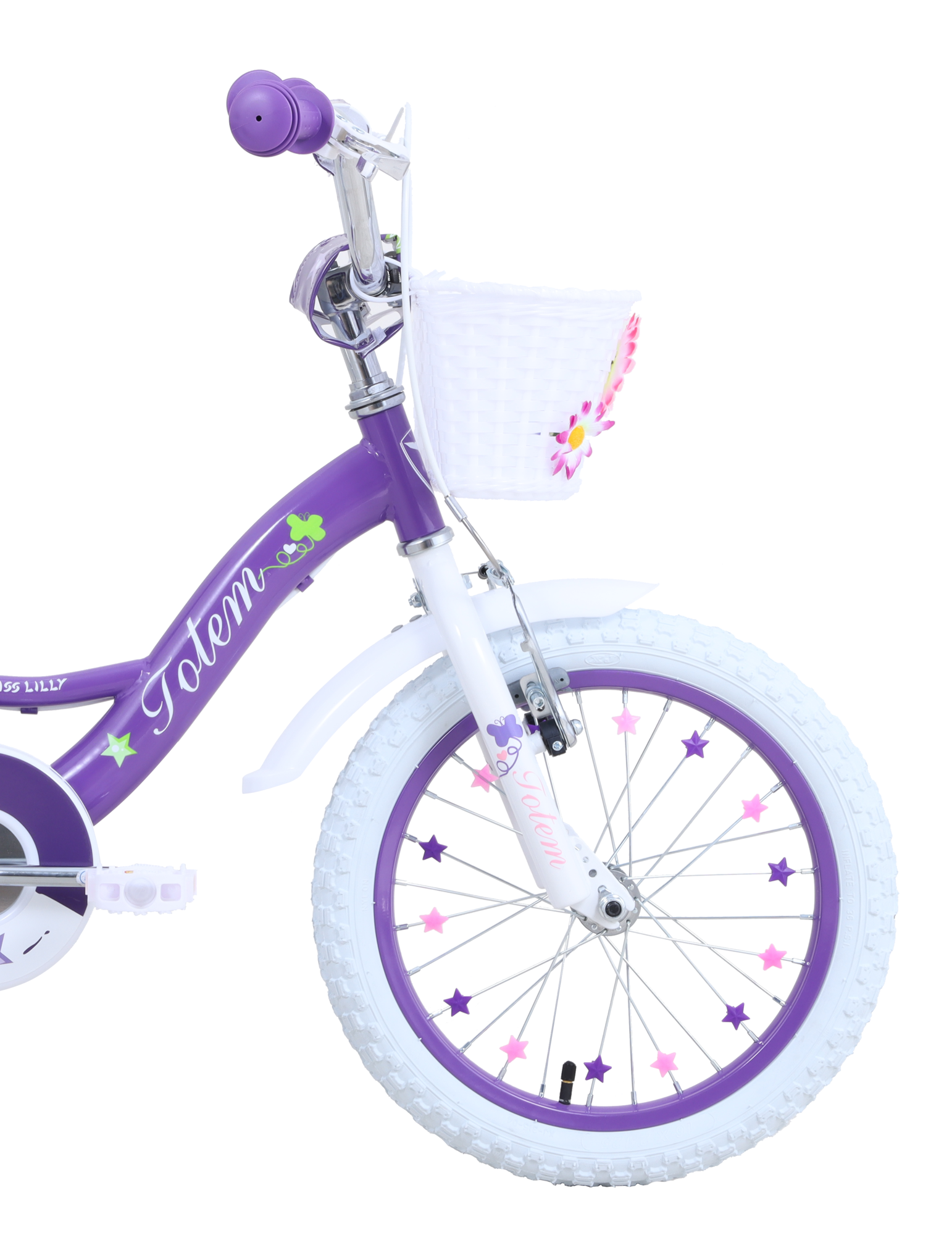 BICICLETA TOTEM INFANTIL ARO 16 MISS LILLY VIOLETA-4